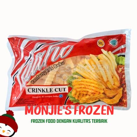 

KENTANG GORENG IDAHO Crincle Cut 500gr