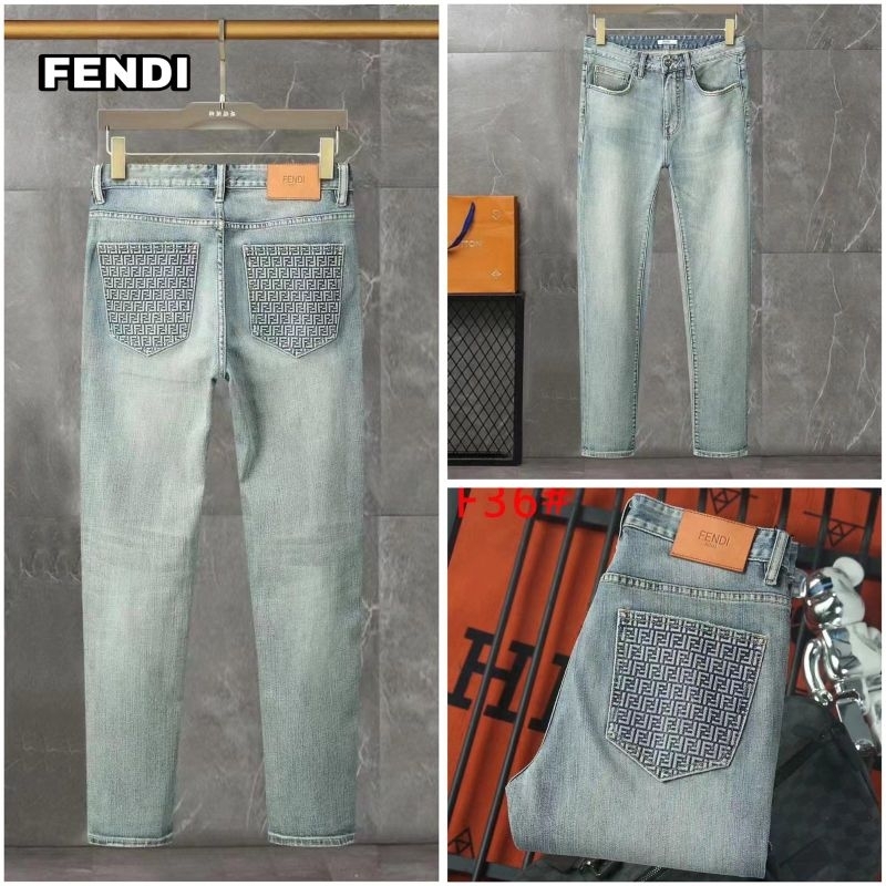 JEANS pria branded mirror vvip