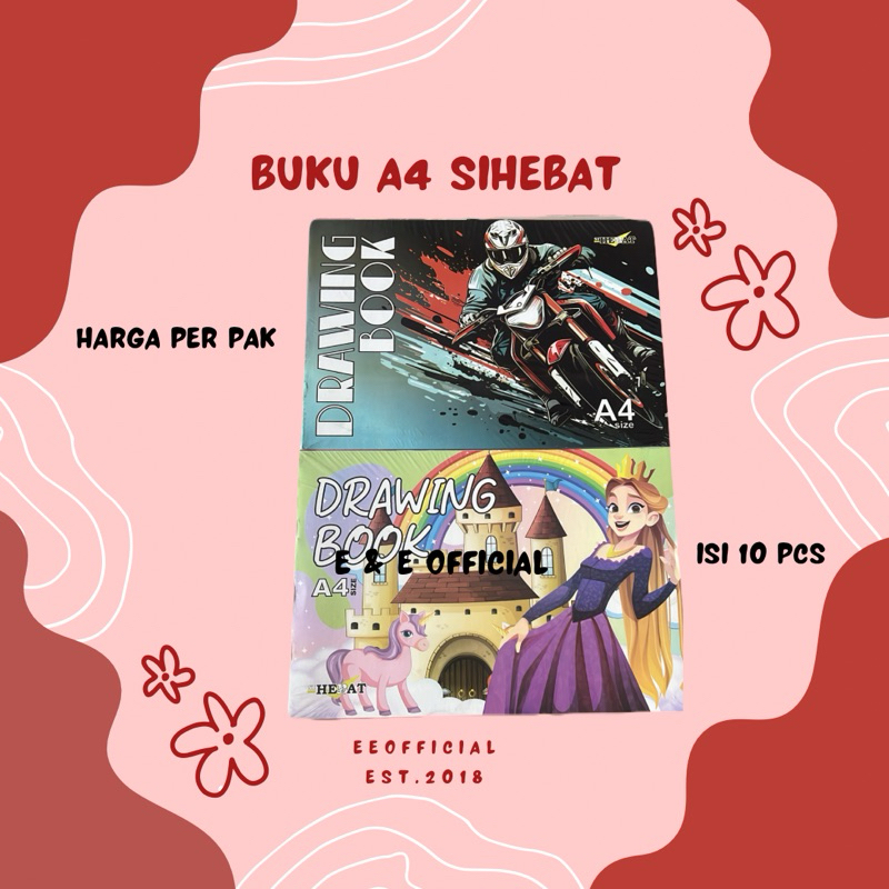 

BUKU GAMBAR SIHEBAT A4 MURAH / BUKU GAMBAR SIHEBAT COWOK / BUKU GAMBAR CEWEK / BUKU GAMBAR KARAKTER