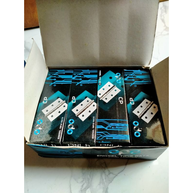 engsel pintu 4 inchi opo sepasang komplit sekrup engsel proyek