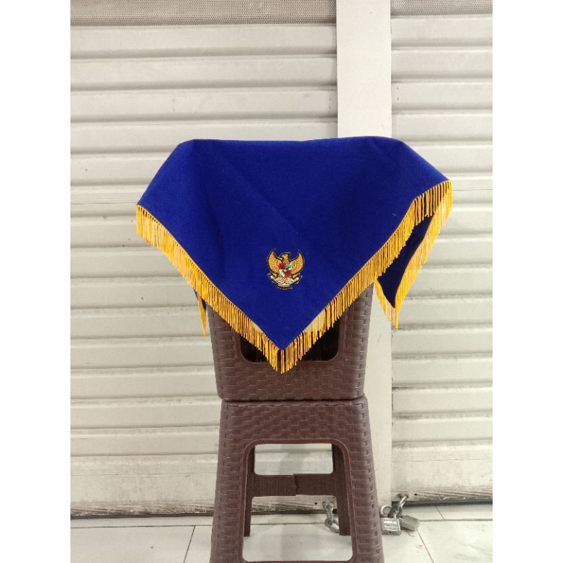

alas baki upacara bendera/paskibraka-biru