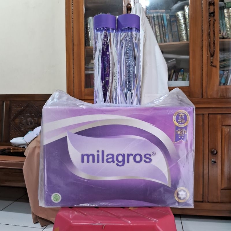 

Ay00! Mila Gros Botol Air Minum Alkaline Kesehatan Alkali Mineral PH Tinggi Original