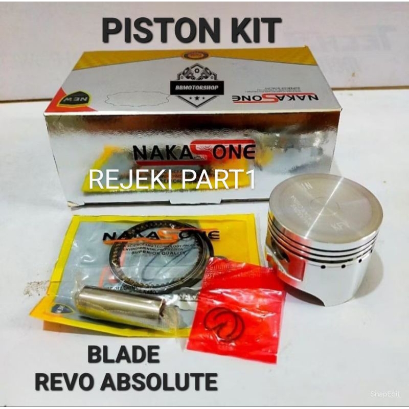 PISTON KIT REVO ABSOLUTE / BLADE / REVO ABS / ABSOLUTE / ABS PISTON KIT PISTON RING PISTON KLIP CLIP