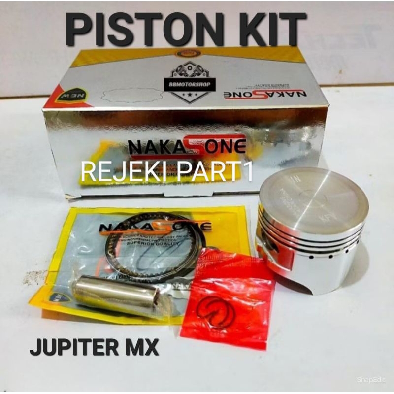 PISTON KIT JUPITER MX / JUPITER MX LAMA / JUPITER MX OLD / MX LAMA OLD PISTON KIT PISTON RING PISTON