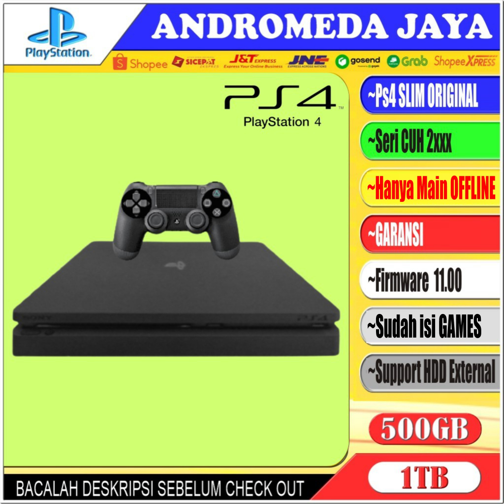 PS4 SLIM ORIGINAL SERI 2XXX