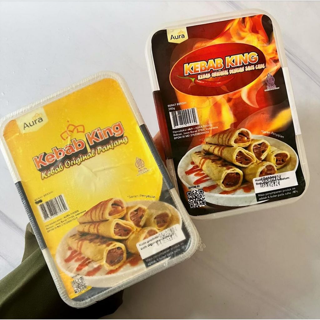 

KEBAB KING SPESIAL rasa original dan saus cabe