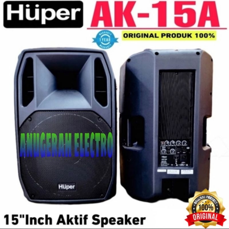 SPEAKER AKTIF HUPER AK-15A/ AK 15A/ 15 INCH