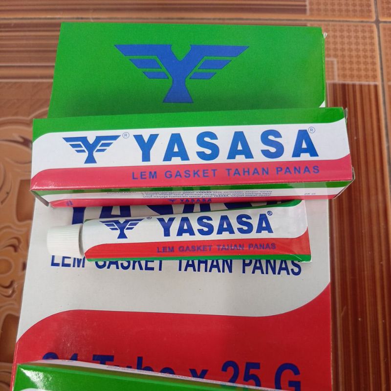 

LEM GASKET TAHAN PANAS . ISI 25 gr LEM GASKET MOTOR