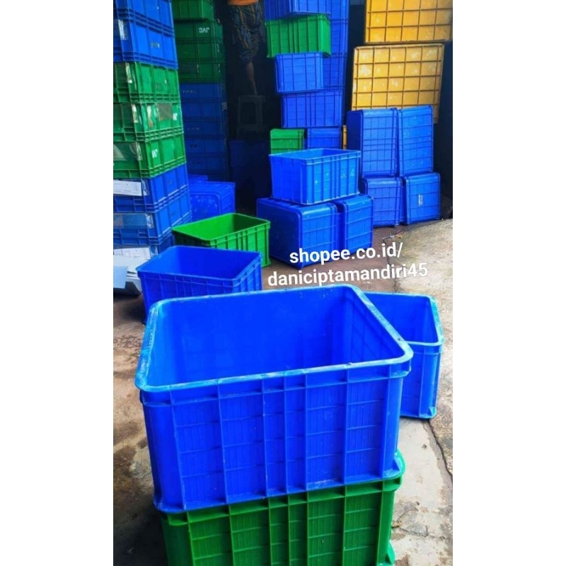 box container rabbit type 3033, box ikan, box container industri serbaguna, bekas