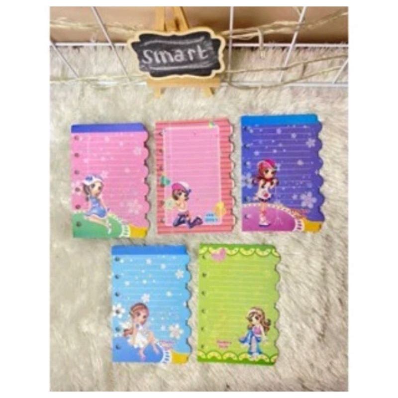 

LOOSE LEAF/ORI ISI AN BINDER KECIL A7 KERTAS BINDER
