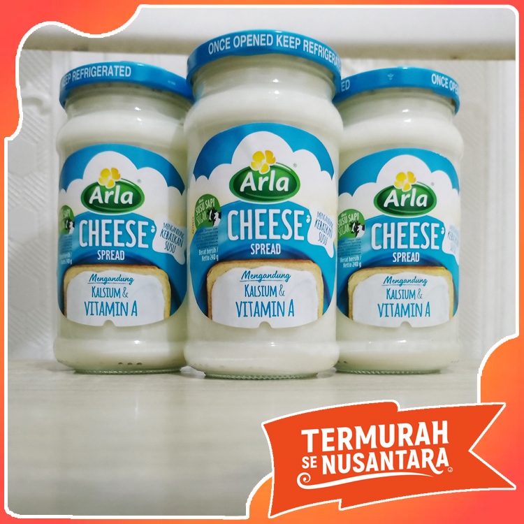 

Arla Cheese Spread / Keju Oles 240gr