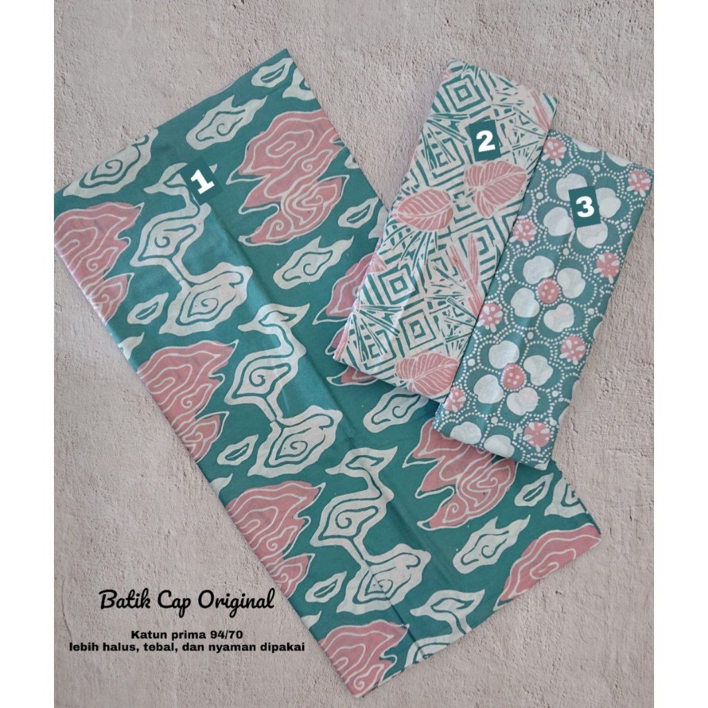 Kain Batik Exclusive Bahan Katun Motif Mega Mendung