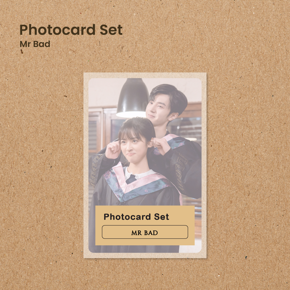Mr Bad Unofficial Photocard - Chen Zhe Yuan, Shen Yue