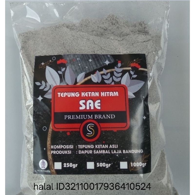 

tepung ketan hitam asli 1kg