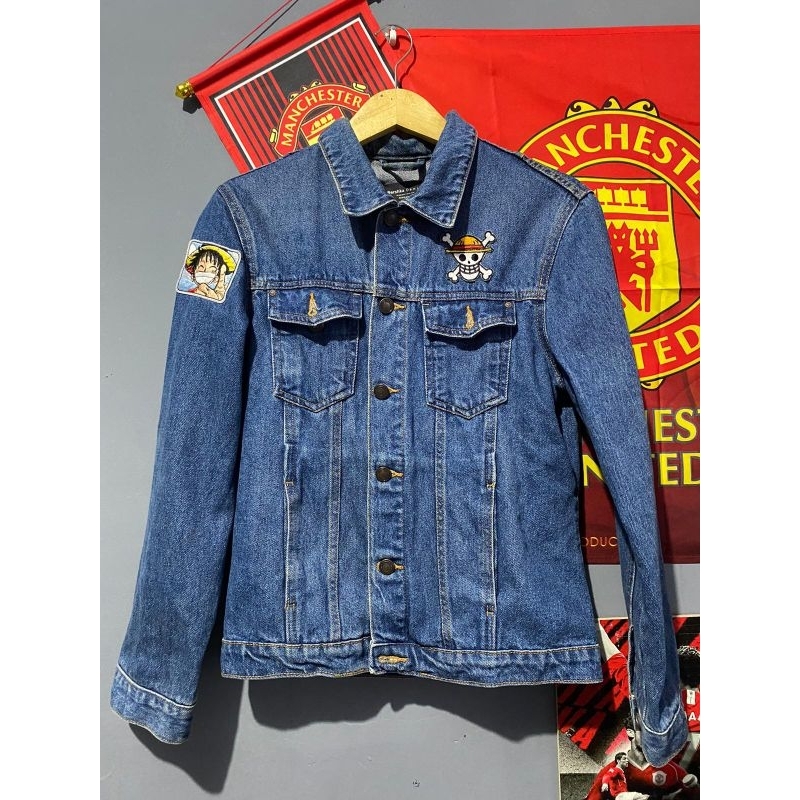Jacket Denim Berskha X One Piece