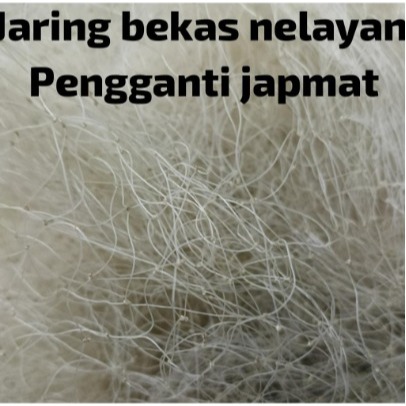 Jaring bekas nelayan media filter 1 kg media filter
