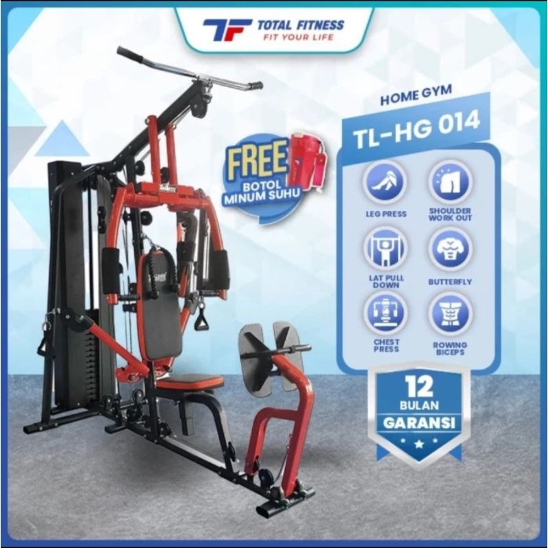 TL014 Multifungsi Home Gym | Total Fitness