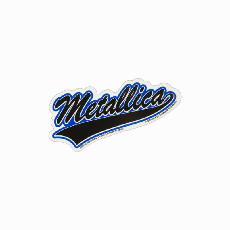 

sticker Metallica logo band metal rock stiker