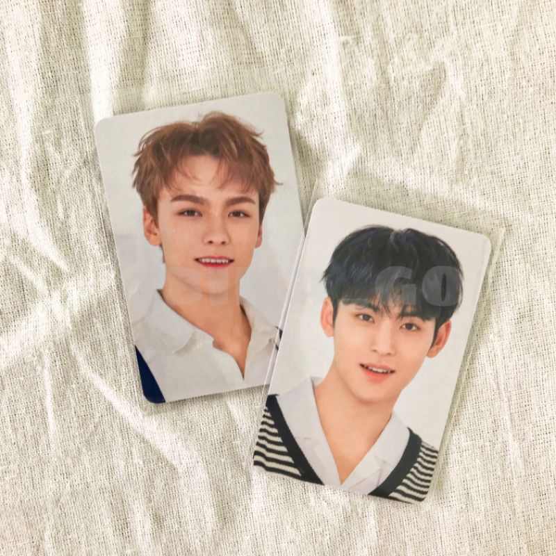 PHOTOCARD PC OFFICIAL SEVENTEEN MERCHANDISE 24H WATCH MINGYU VERNON