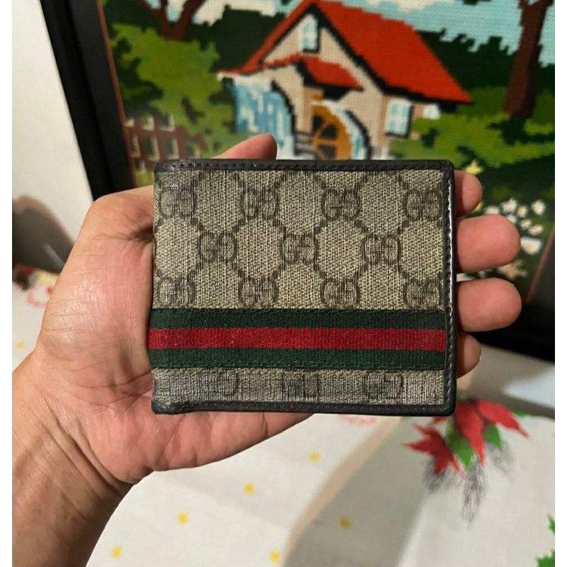 Dompet Wallet Gucci Monogram - Original Authentic