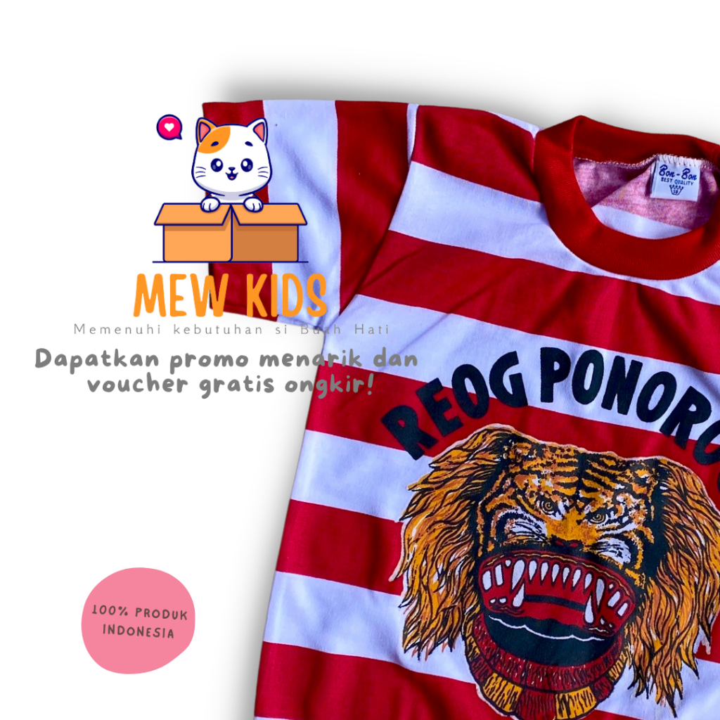Kaos Reog Anak Reog Ponorogo