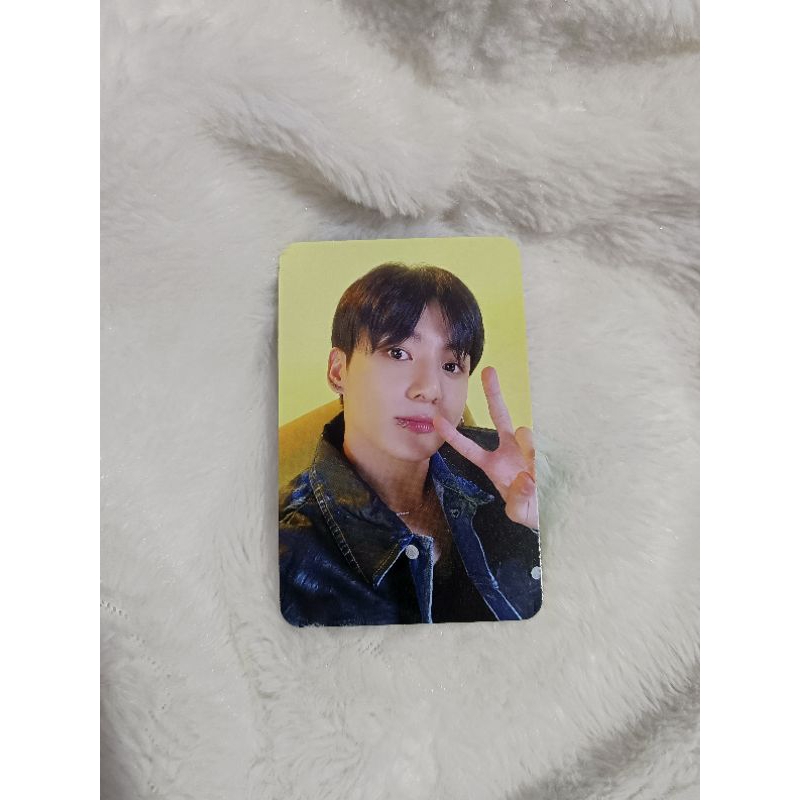 Photocard Jungkook LD Golden Yetimall Peace