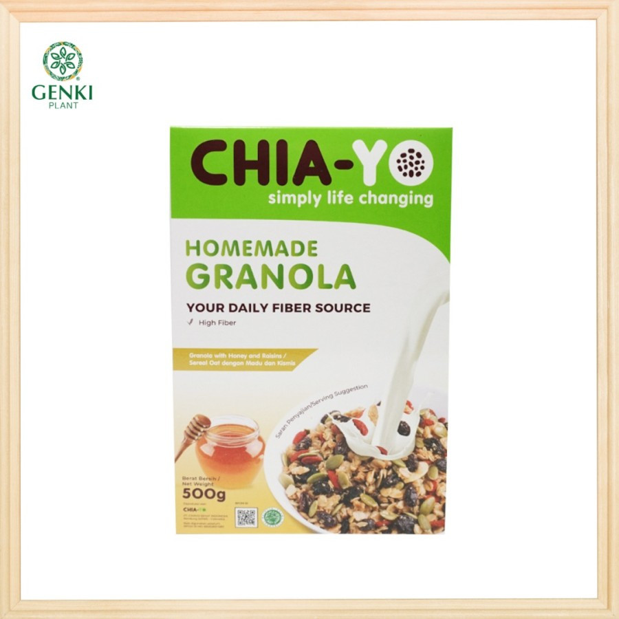 

Chia-Yo Homemade Granola Original - 500 gr