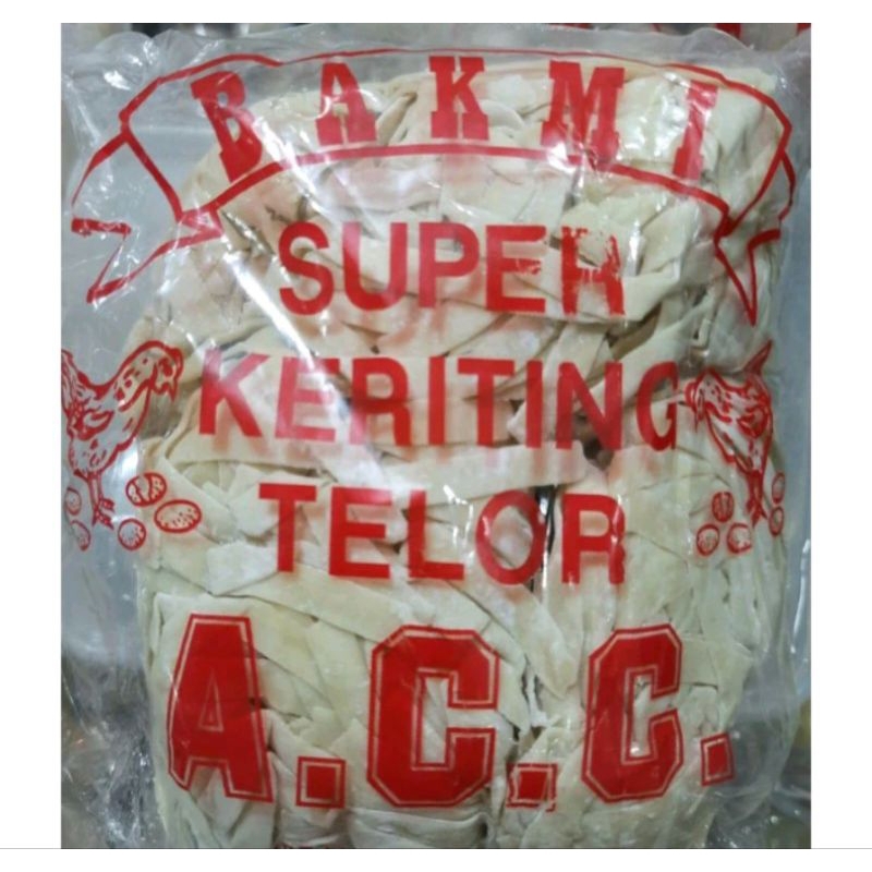 

mie keriting telor lebar acc isi 5pcs per pack