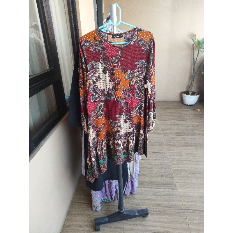 tunik batik brand kienka preloved