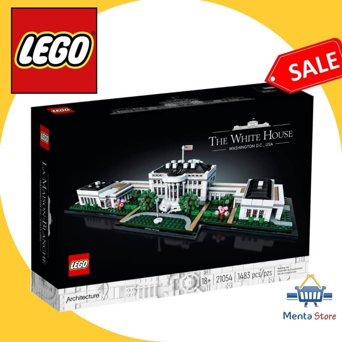 PRELOVED LEGO Architecture 21054 The White House US President History Office
