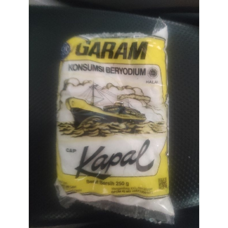 

garam cap kapal api 250gram