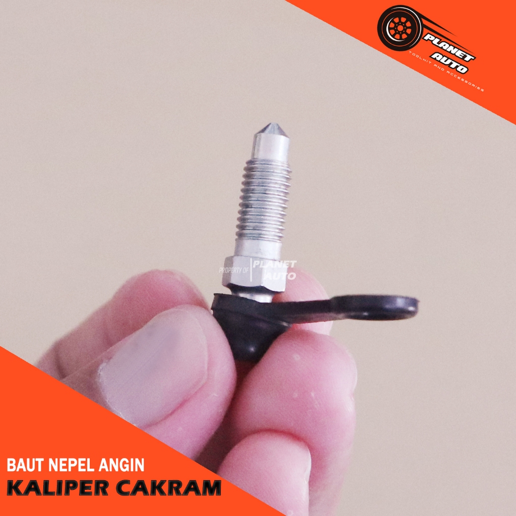 Baut Nepel Bleeder Angin Kaliper Cakram Rem Motor