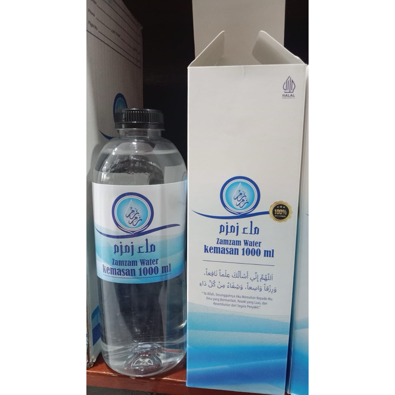 

air zamzam 1L asli original