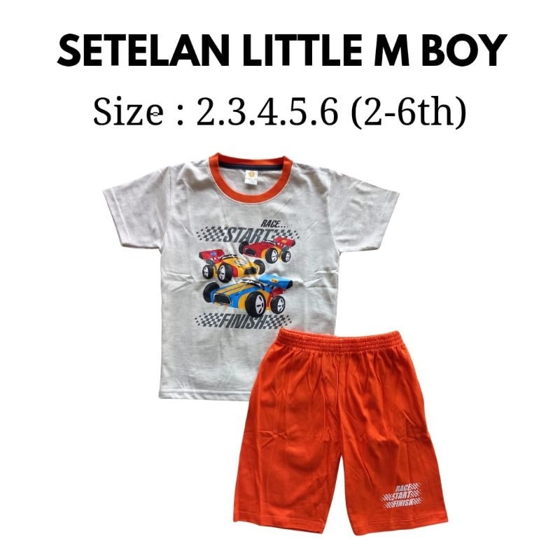 SETELAN LITTLE M ANAK COWOK