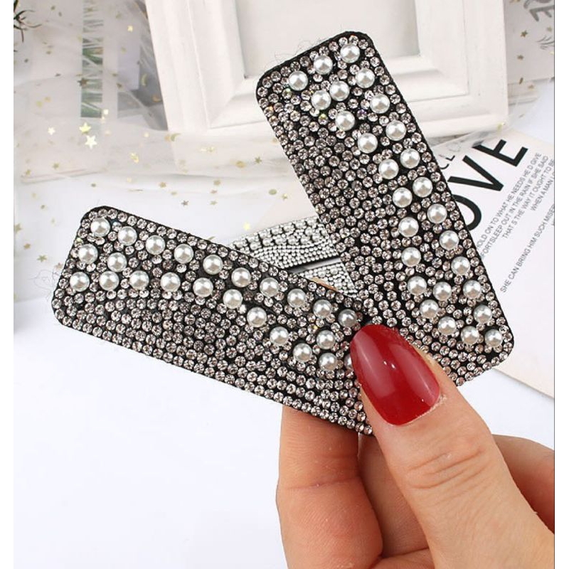 Jepit Rambut Kristal model korea/hairpin kristal