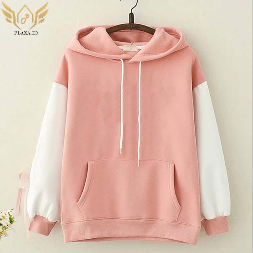 JAKET HOODIE JEPANG OVERSIZEPREMIUM S-6XL.JAKET HOODIE POLOS PINK PUTIH BIG SIZE