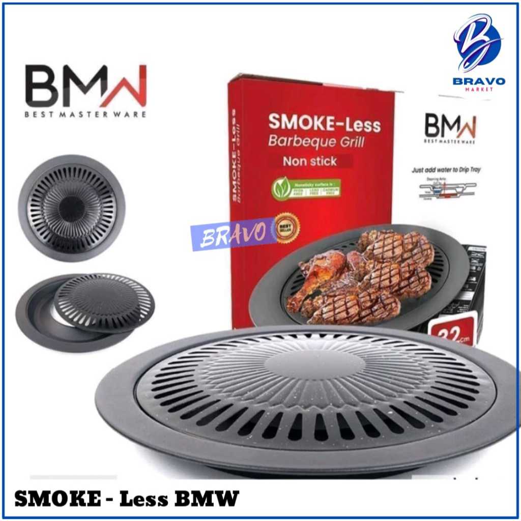 BBQ GRILL / Panggangan SMOKE-LESS BMW