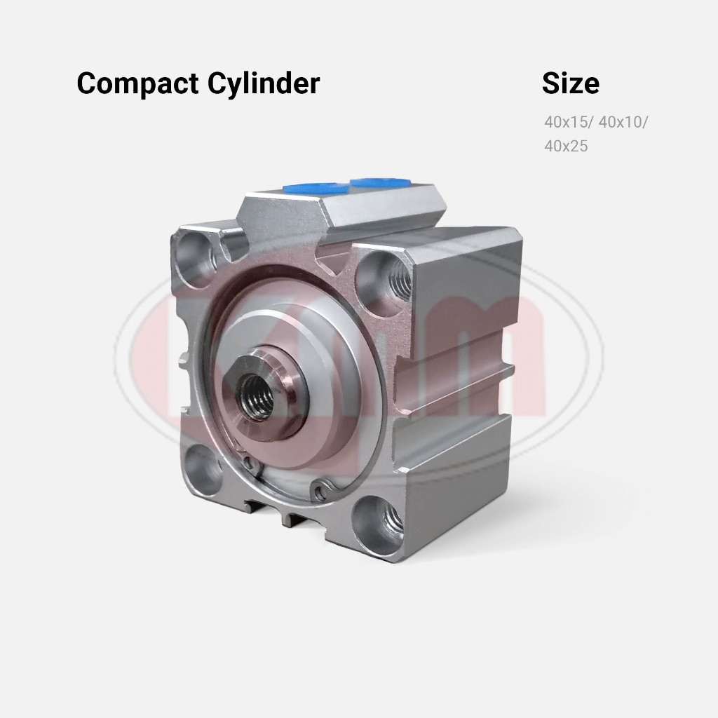 Compact Cylinder Size 40x15_40x10_40x25 Sparepart Mesin Packing Otomatis | Mesin Packing Korin | Mes