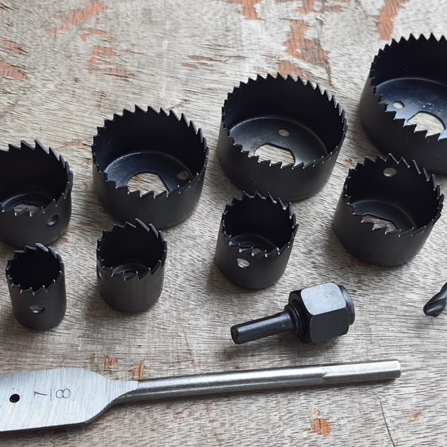 Hole Saw Set Mata Bor Isi 13pcs