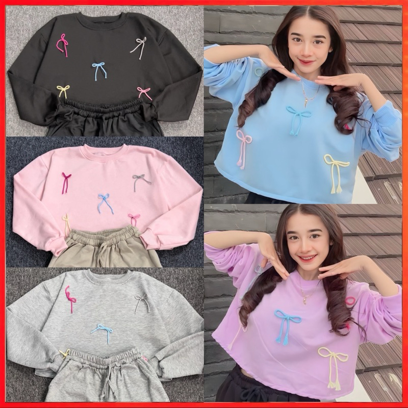 PARIROO BAJU ATASAN WANITA PITA DEPAN / ATASAN PITA WANITA / ATASAN PITA KOREA / BAJU ATASAN KOREA P