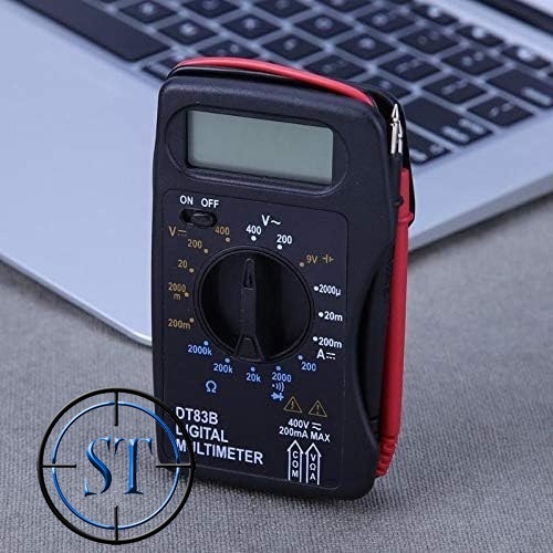 Mini Digital Multimeter DT83B Multitester Portable Test Voltmeter Ammeter with Buzzer AC DC Tegangan