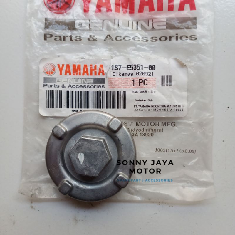 baut tap tutup oli bawah mesin Jupiter mx 135 lama new mx king 150 Vixion old NVL NVA WR155 1S7-E535