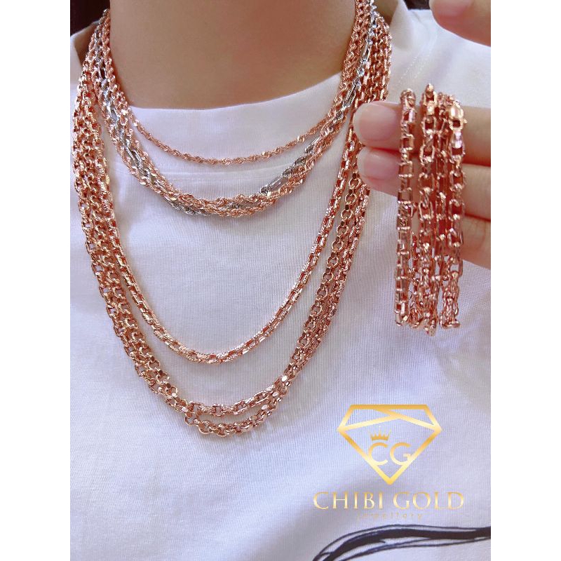 CHIBI GOLD - Kalung model terbaru Marcopolo 750 kadar 17K - chibigold
