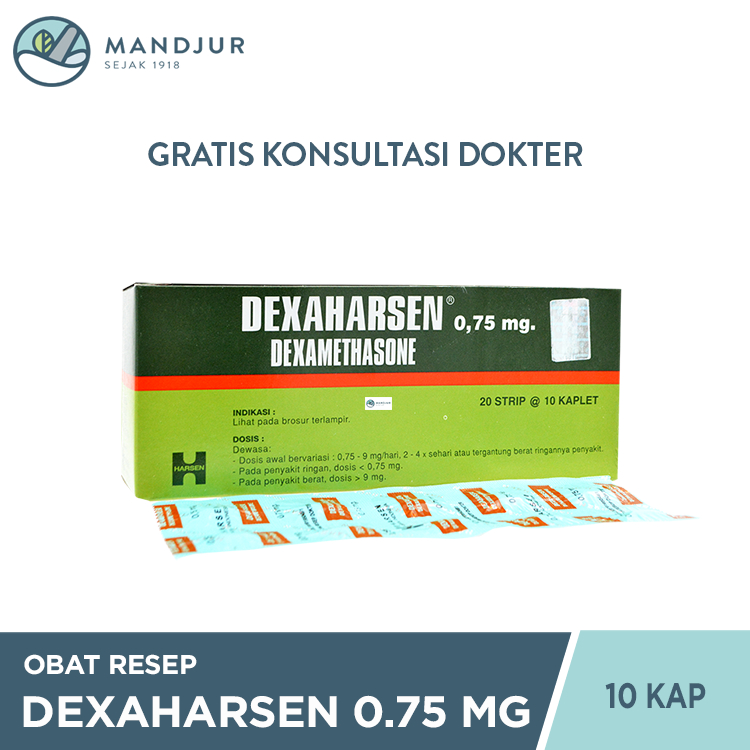 Dexaharsen 0.75 mg 10 Kaplet