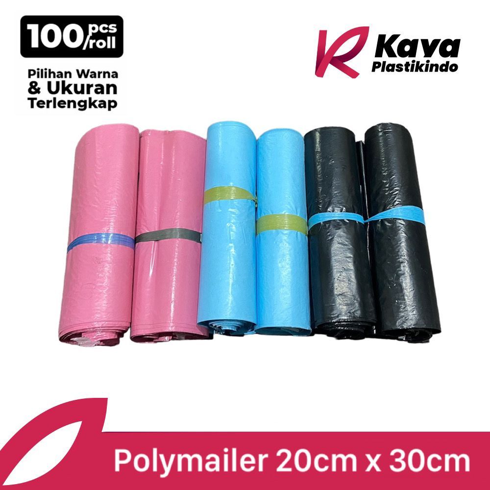 

Plastik Kemasan Polymailer 20 x 30 cm Roll - 100pcs