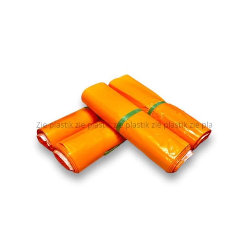 

Plastik Packing Baju Polymailer Warna Orens Glossy Teballl Murahh