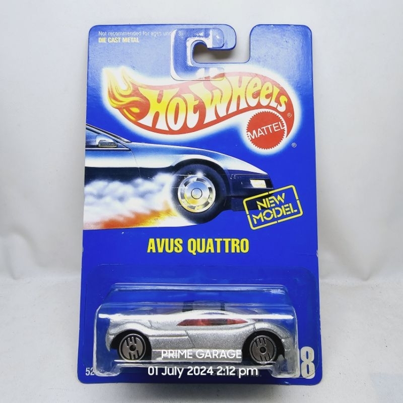 Hot wheels lawas new model avus quattro tahun 1992