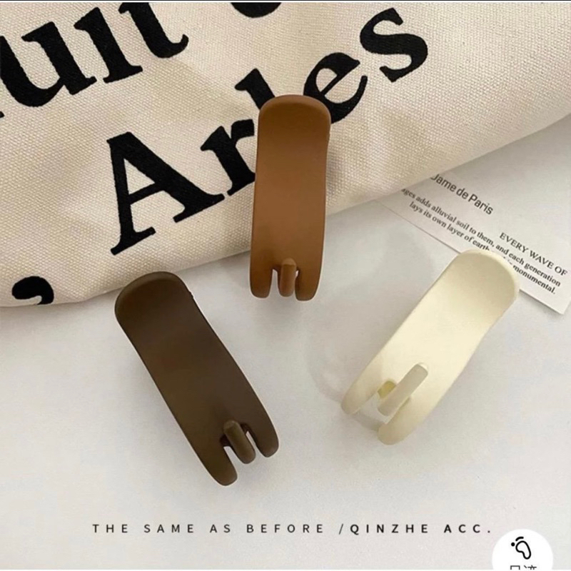 Jepit Ikan Sedang Doff Jepit Ikan Matte Jepit Korea Hair Accesories Jedai Doff Korea