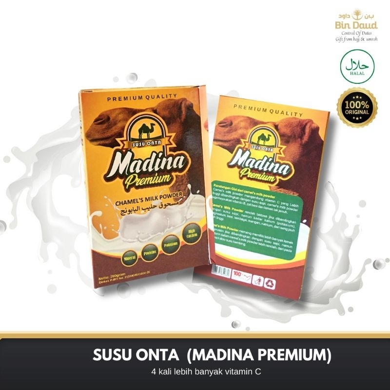 

Susu Bubuk Onta Madina bubuk 200gr Madinah Susu unta Original