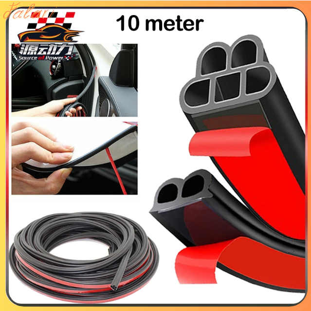 (10M) Karet Pintu Mobil Karet Peredam Pintu Mobil Karet Pelindung Pintu Mobil Lis Pintu Mobil Pelind